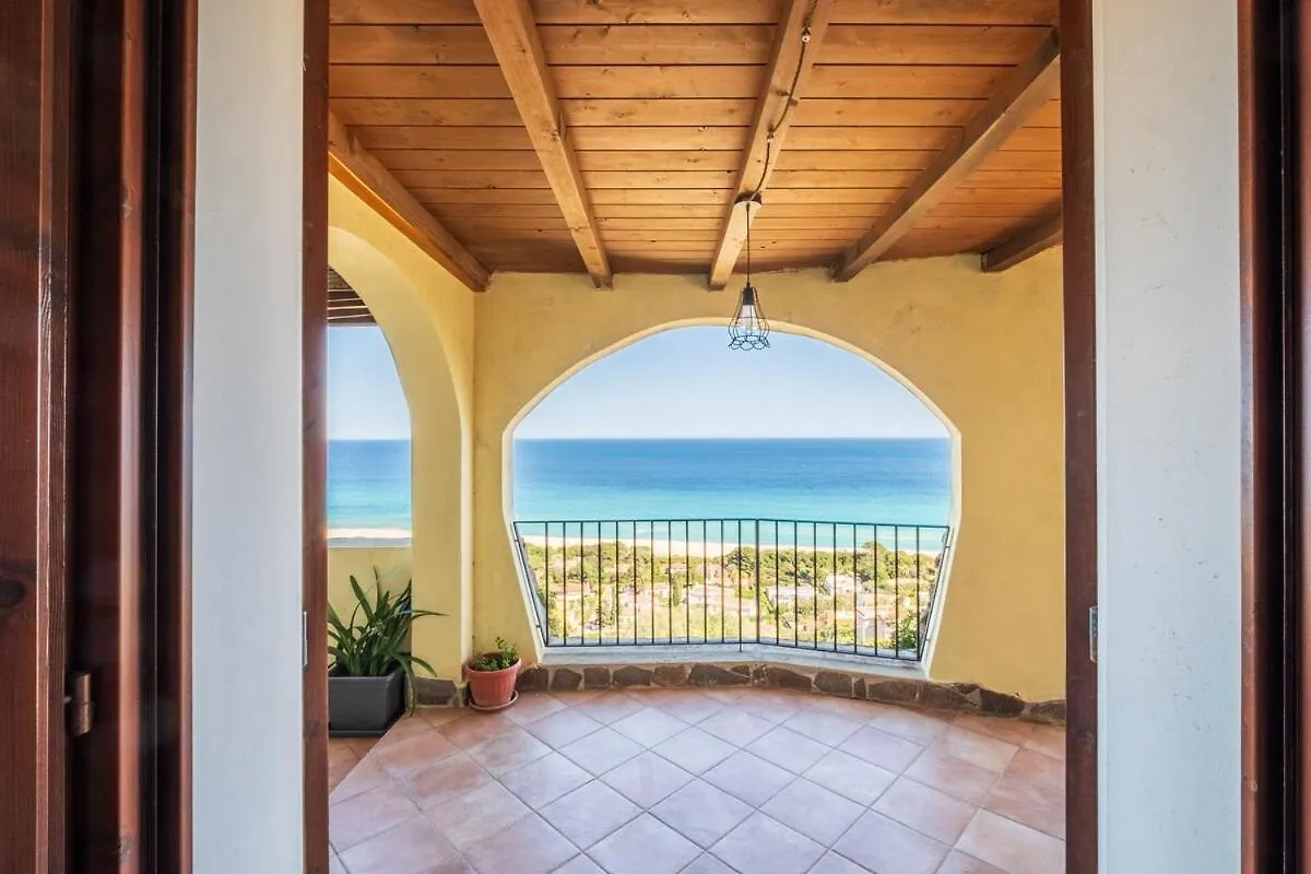 Panoramic View- Beautiful With Veranda, Wifi, Bbq Costa Rei